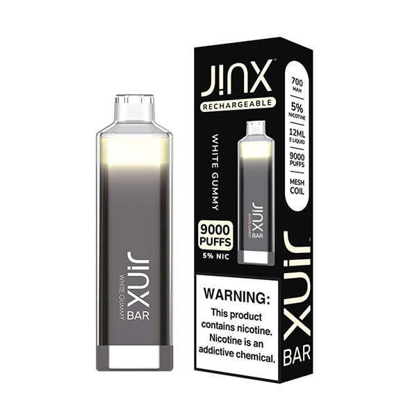 jinx bar 9k puffs disposable white gummy jinx bar 9k puffs disposable white gummy