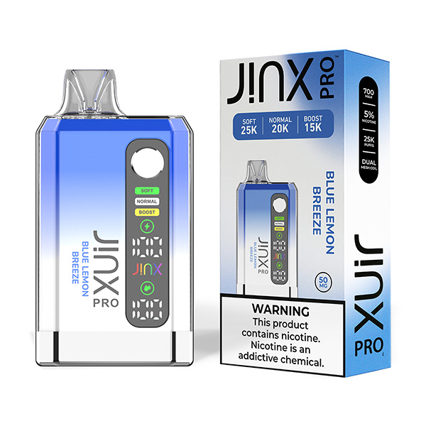 jinx pro 20k puff disposable blue lemon breeze jinx pro 20k puff disposable blue lemon breeze