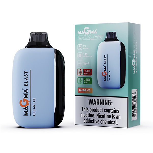 magma blast 25k disposable clear ice magma blast 25k disposable clear ice