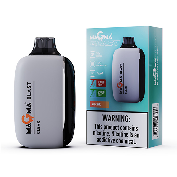 magma blast 25k disposable clear magma blast 25k disposable clear
