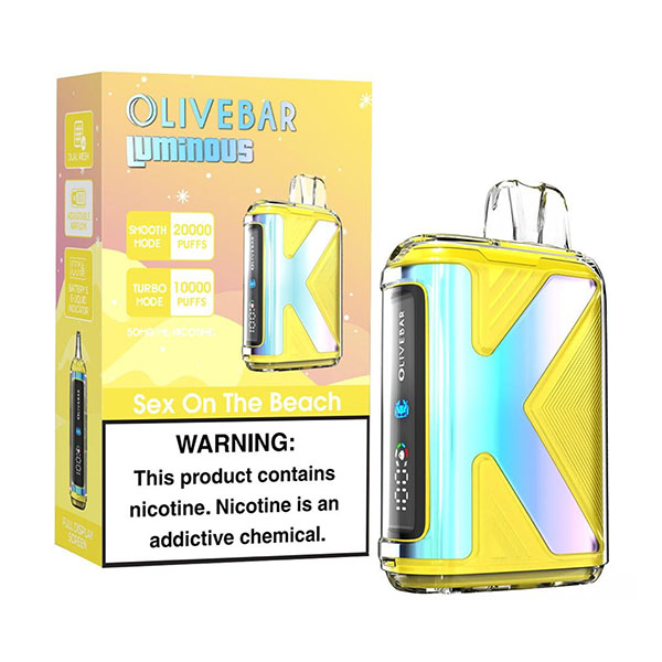 olivebar luminous 20k puff disposable sex on the beach olivebar luminous 20k puff disposable sex on the beach