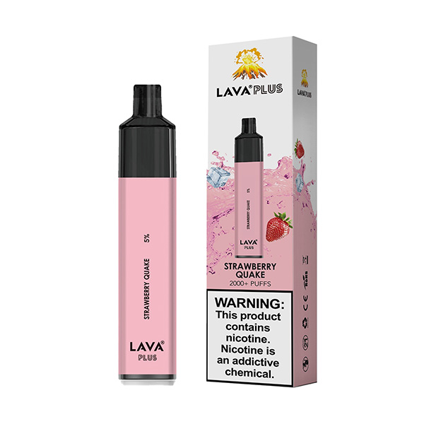 lava plus 2600 puff disposable strawberry quake lava plus 2600 puff disposable strawberry quake
