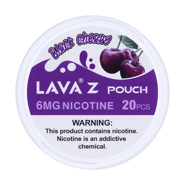 lava z pouch 6mg 20ct black cherry lava z pouch 6mg 20ct black cherry