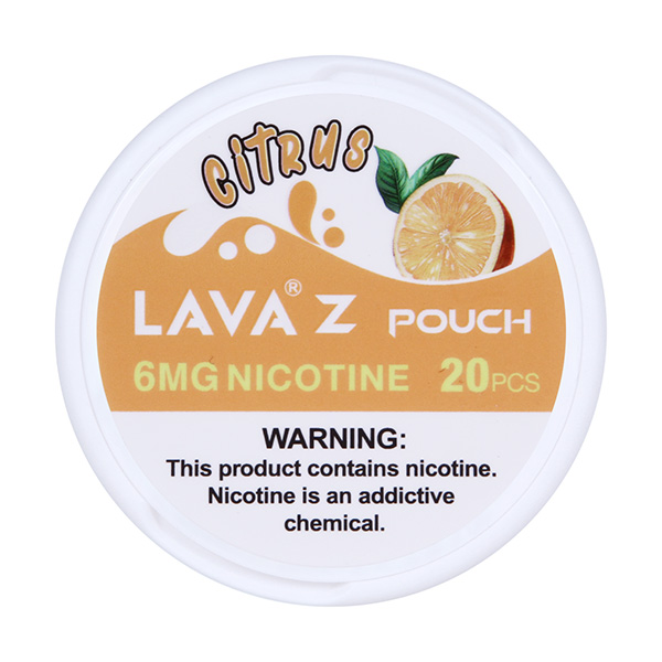 lava z pouch 6mg 20ct citrus lava z pouch 6mg 20ct citrus