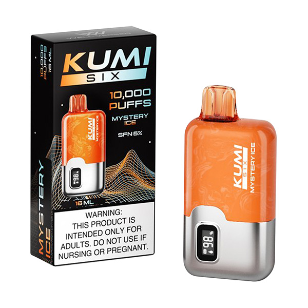 kumi six 10k puffs disposable mystery ice kumi six 10k puffs disposable mystery ice