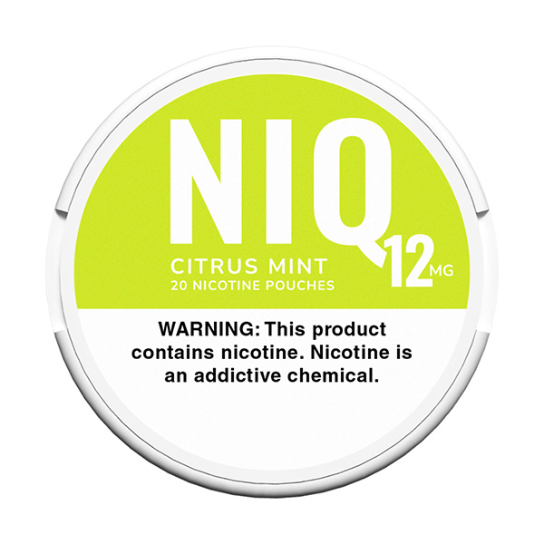 niq pouches 20ct 12mg citrus mint niq pouches 20ct 12mg citrus mint