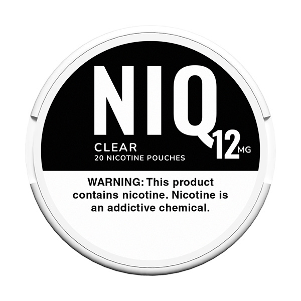 niq pouches 20ct 12mg clear niq pouches 20ct 12mg clear