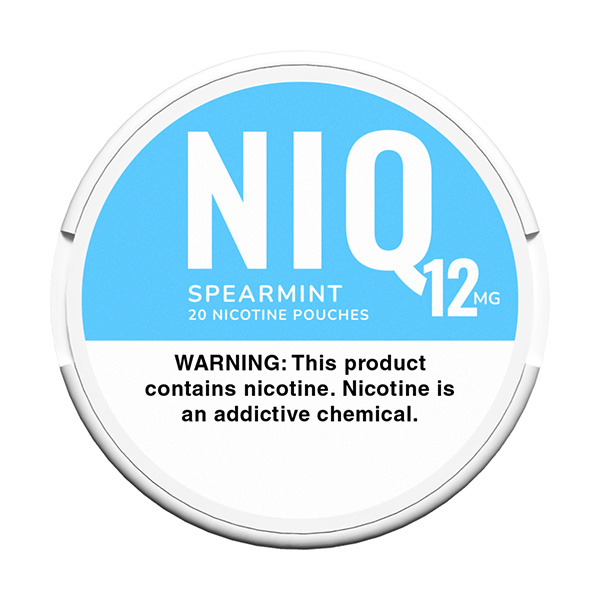 niq pouches 20ct 12mg spearmint niq pouches 20ct 12mg spearmint
