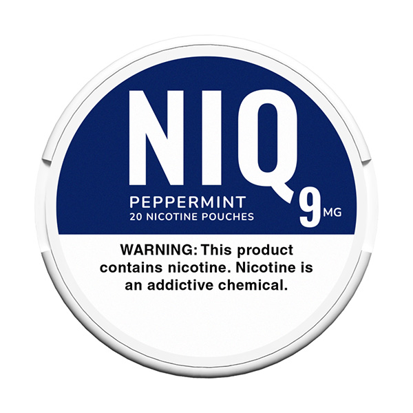 niq pouches 20ct 9mg peppermint niq pouches 20ct 9mg peppermint