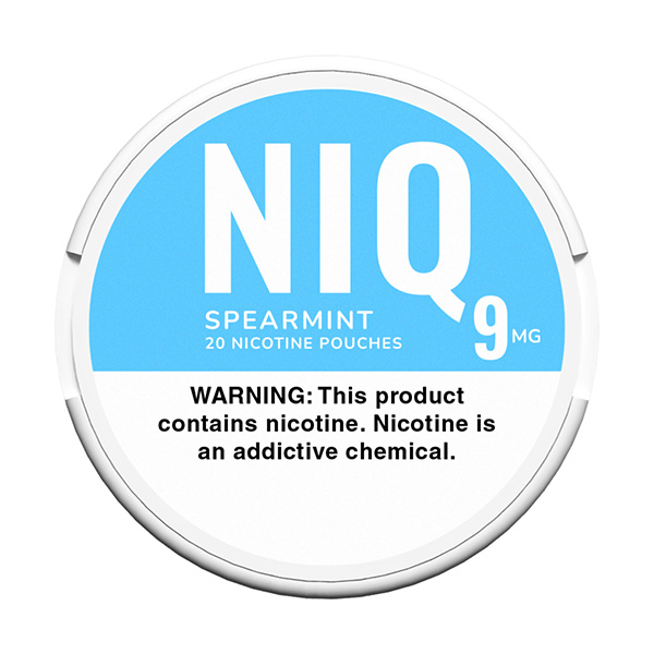 niq pouches 20ct 9mg spearmint niq pouches 20ct 9mg spearmint