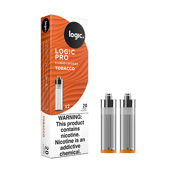 logic pro tobacco capsule 2 pack