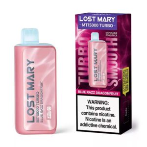 lost mary mt15000 turbo blue razz dragonfuit