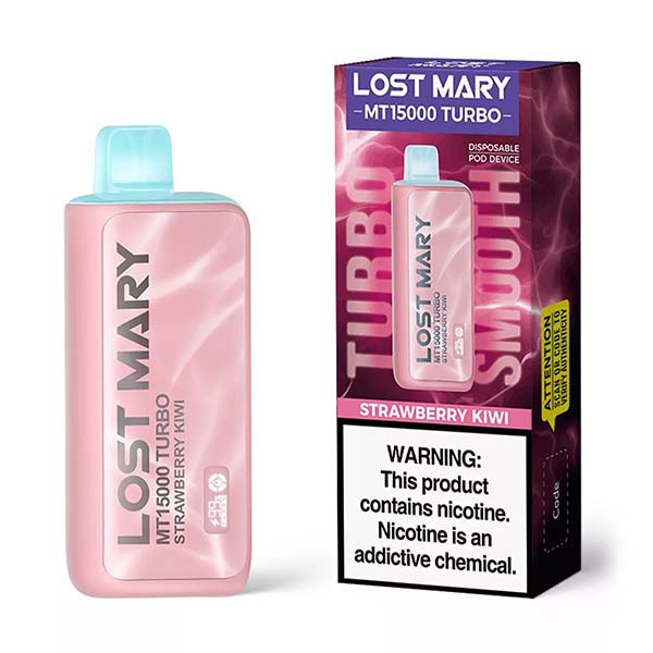 lost mary mt15000 turbo strawberry kiwi lost mary mt15000 turbo strawberry kiwi