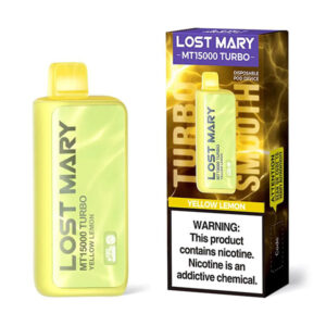 lost mary mt15000 turbo yellow lemon