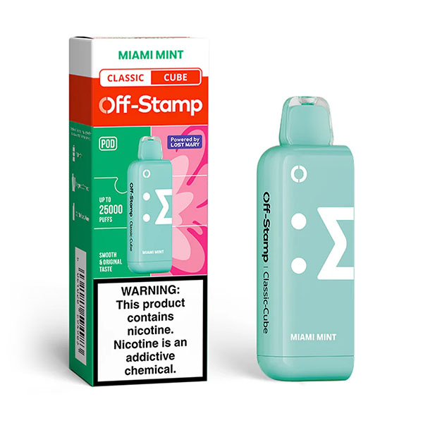 Off-Stamp - Classic Cube Disposable Pod | 25000 Puffs