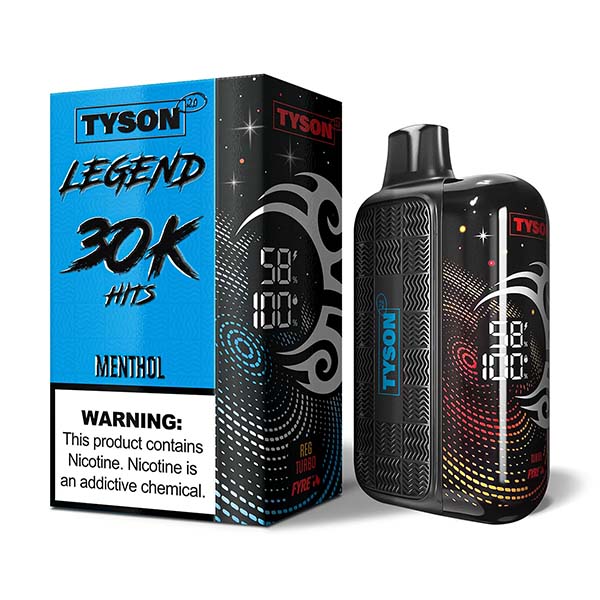 Tyson 2.0 Legend Disposable Vape 5% | 30,000 Puffs | Buy Pods Now Tyson 2.0 Legend Disposable Vape 5% | 30,000 Puffs | Buy Pods Now