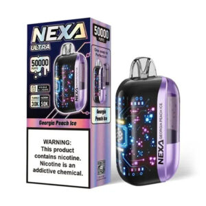 nexa ultra 50k puffs disposable georgia peach ice