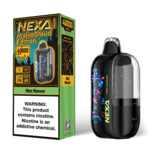 nexa ultra 50k puffs disposable invisa cloud edition mint mancer