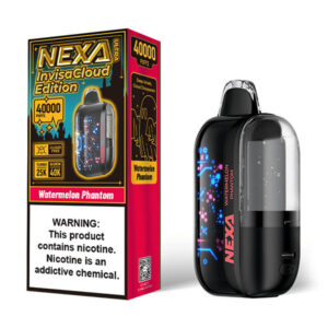 nexa ultra 50k puffs disposable invisa cloud edition watermelon phantom