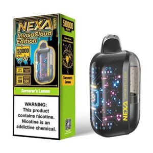 nexa ultra 50k puffs disposable invisa cloud edition sorcerers lemon