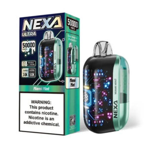 nexa ultra 50k puffs disposable miami mint