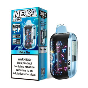 nexa ultra 50k puffs disposable pink n blue