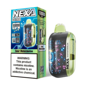 nexa ultra 50k puffs disposable sour watermelon