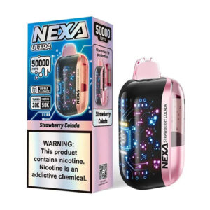 nexa ultra 50k puffs disposable strawberry colada