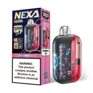nexa ultra 50k puffs disposable strawberry ice