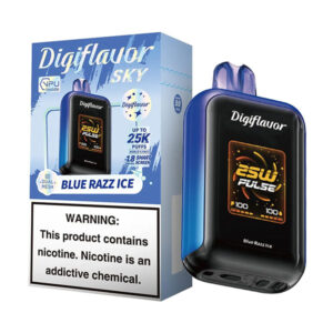 digiflavor sky 25k puffs disposable blue razz ice