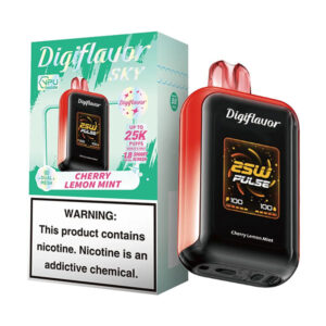 digiflavor sky 25k puffs disposable cherry lemon mint