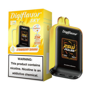 digiflavor sky 25k puffs disposable strawberry banana