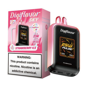 digiflavor sky 25k puffs disposable strawberry ice