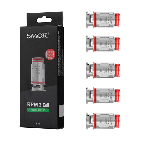 smok rpm3 coils 5ct meshed .23ohms