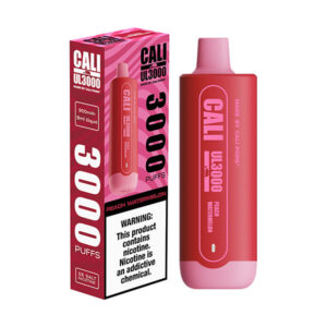 cali ul3000 disposable peach watermelon
