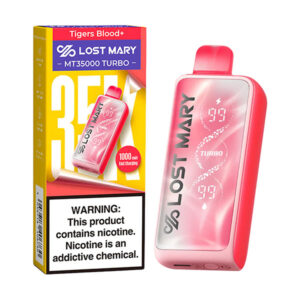 lost mary mt35000 disposable tigers blood