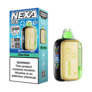 nexa pix 35k puffs disposable citrus rush