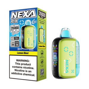 nexa pix 35k puffs disposable lemon blast
