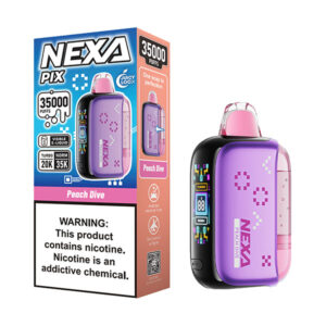 nexa pix 35k puffs disposable peach dive
