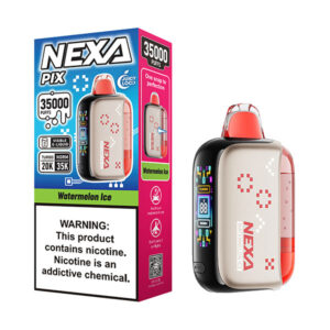 nexa pix 35k puffs disposable watermelon ice
