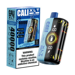 cali xlt 40k disposbale frozen blue raspberry