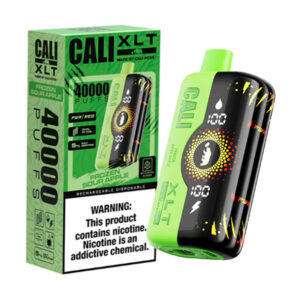 cali xlt 40k disposbale frozen sour apple