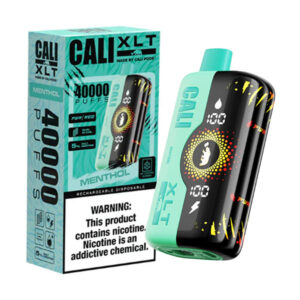 cali xlt 40k disposbale menthol