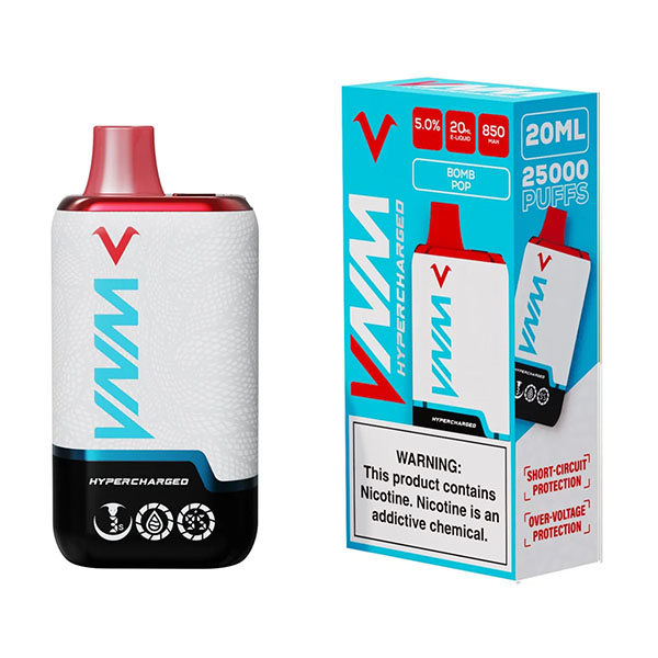 vnm hypercharged 25k puffs bomb pop vnm hypercharged 25k puffs bomb pop