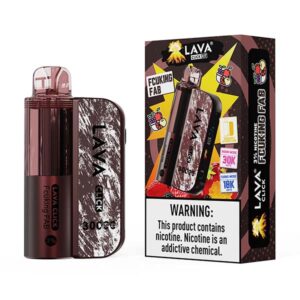 lava click kit 30k puff disposable fcuking fab