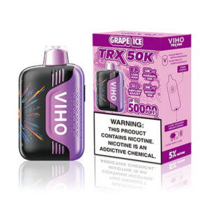 viho trx 50k disposable grape ice