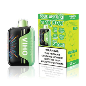 viho trx 50k disposable sour apple ice