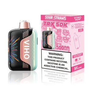 viho trx 50k disposable sour straws