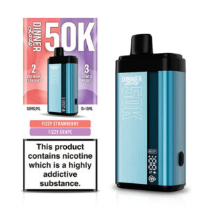 dinner lady 50k puff disposable fizzy strawberry fizzy grape 52660.1750978726