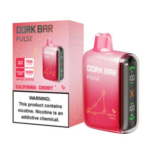 dork bar pulse 15k puff disposbale california cherry